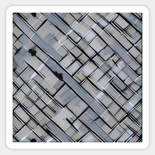 Comic Book Style Slate Brick Wall (MD23Bgs00e) Sticker